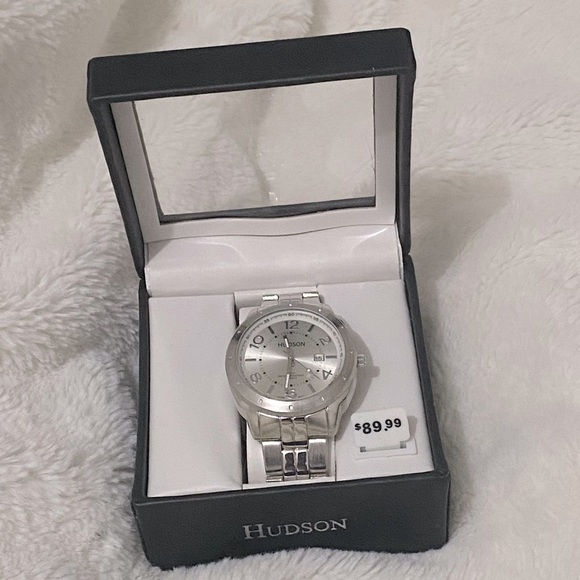 Hudson stainless steel back watch - Picture 1 of 10
